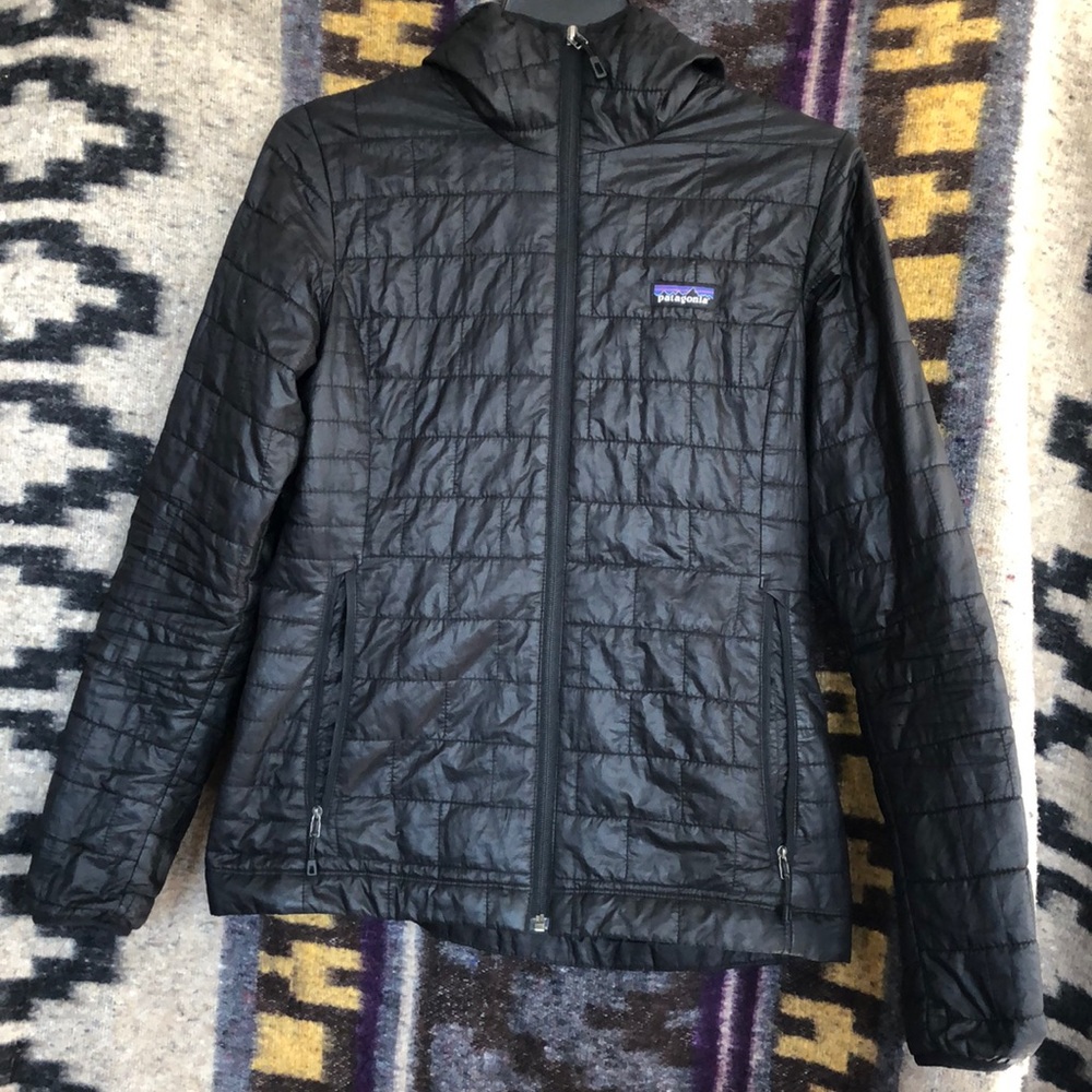 Patagonia black nano puffy